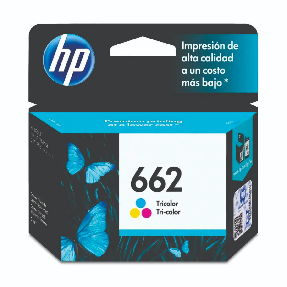 HP 662 Tricolor